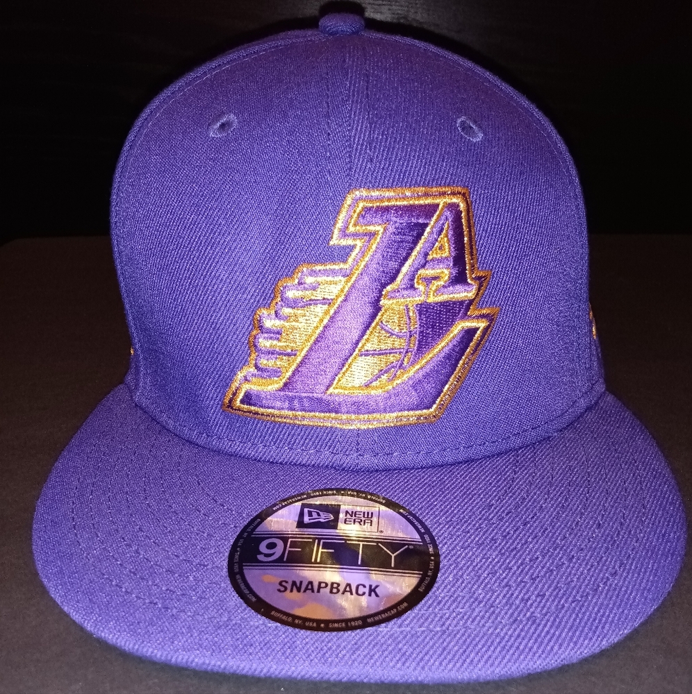 New Era Purple Lakers Snapback Hat